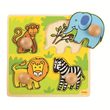 Bigjigs Toys Vkládací puzzle safari