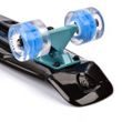 Pennyboard Meteor 23896 Black s LED kolečky