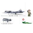 Sluban Model Bricks M38-B0986 Proudový stíhací letoun Su-57 2&nbsp;v&nbsp;1