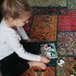 Bigjigs Toys Vkládací puzzle Kravička