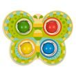 Lucy & Leo 168 Motýl - dřevěná zatloukačka 4 koule