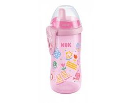 NUK FC láhev Kiddy Cup 300ml 1ks pro holky