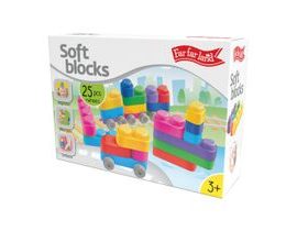 Soft Blocks Stavebnice pro nejmenší 25 ks