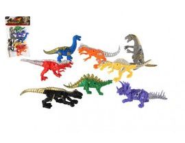 Dinosaurus/Drak 8ks plast 14-17cm v sáčku 22x35x7cm
