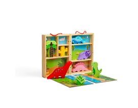 Bigjigs Toys Krabička na hraní dinosauři