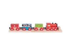 Bigjigs Rail Vlak s potravinama