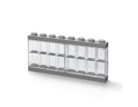 LEGO sběratelská skříňka na 16 minifigurek - šedá