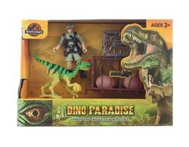 Dinosaurus s vojákem a doplňky