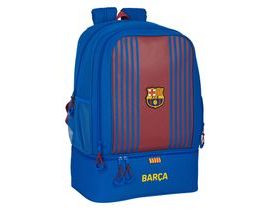 Sportovní taška s držákem na boty F.C. Barcelona Vínový Námořnický Modrý