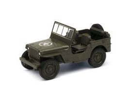 Welly Jeep Willys MB (1941) 1:34 bez střechy