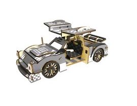 Woodcraft Dřevěné 3D puzzle Sportovní auto