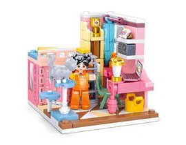 Sluban Girls Dream Mini Handcraft M38-B1016D Ložnice