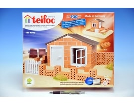 Stavebnice Teifoc Domek Andres 130ks v krabici 35x29x8cm