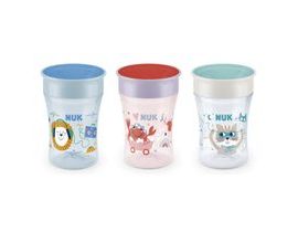 NUK hrnek Magic Cup s víčkem 230ml