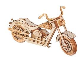 Woodcraft Dřevěné 3D puzzle Motocykl HD 1