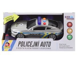 Policejní auto na setrvačník s českým zvukem