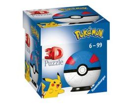 Puzzle-Ball Pokémon Motiv 2 - položka 54 dílků