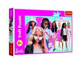 Puzzle Barbie a její svět 41x27,5cm 160 dílků v krabici 29x19x4cm