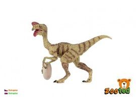 Oviraptor s vejcem zooted plast 12cm v sáčku