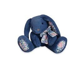 Doudou Histoire d´Ours Plyšová zvířátka 20 cm 1 ks králíček modrý