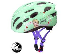 Cyklistická helma In-mold Seven Frozen - Ledové království zelená