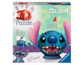 Puzzle-Ball Disney: Stitch s ušima 72 dílků