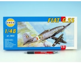 Model Fiat G.55 18,9x23,4cm v krabici 31x13,5x3,5cm