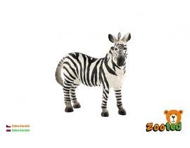 Zebra horská zooted plast 11cm v sáčku