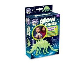 GlowStars Glow Dinos 3D kostra Stegosaurus