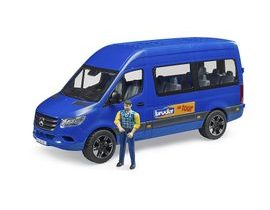 Bruder MB Sprinter mikrobus s řidičem