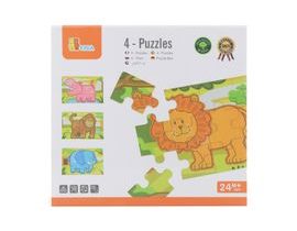 Dřevěné puzzle - džungle