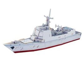 RoboTime Dřevěná útočná loď Destroyer Typ 052C