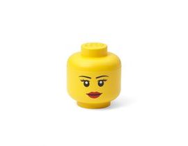 LEGO úložná hlava (mini) - dívka