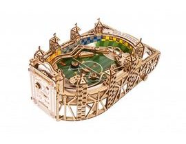 Ugears Dřevěná 3D mechanická stavebnice Harry Potter - Quidditch Pinball