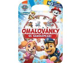 Omalovánka se samolepkami Paw Patrol