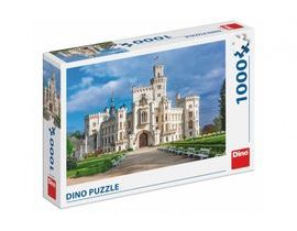 Puzzle Zámek Hluboká 66x47cm 1000 dílků v krabici 32x23x7cm