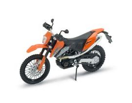 Welly - Motocykl KTM 690 Enduro model 1:18 oranžový