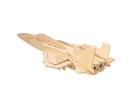 Woodcraft Dřevěné 3D puzzle stíhačka