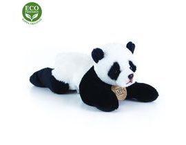 Plyšová panda ležící 18 cm ECO-FRIENDLY