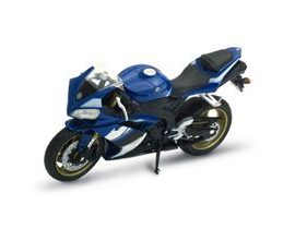 Welly Motocykl Yamaha YZF-R1 1:18 modrá