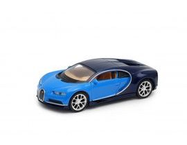 Welly Bugatti Chiron 1:34 modré