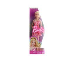 Barbie Modelka - růžové květinové šaty HJT02 TV 1.9.-31.12.