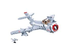 Sluban Model Bricks M38-B0983 Proudový stíhací letoun MiG-15