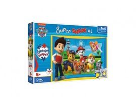 Puzzle 104 XL Super Shape Přátelé štěňat Tlapková patrola/Paw patrol 60x40cm v krabici 40x27x6cm