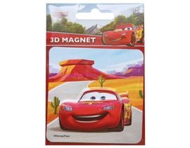 Magnetky 3D Disney Cars/Auta 9x13 cm