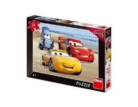 Puzzle Cars/Auta na pláži 24 dílků 26x18 cm v krabici 27x19x3,5cm