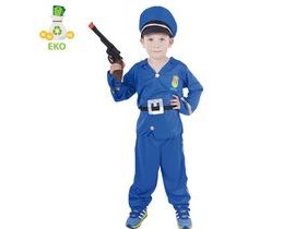 Dětský kostým policista (S) e-obal