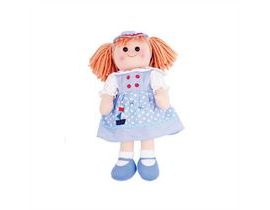 Bigjigs Toys Látková panenka Louise 38 cm