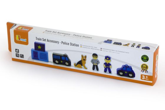 Dřevěné policejní figurky