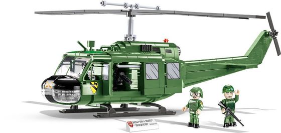 COBI 2423 Vietnam War BELL UH-1 HUEY IROQUOIS, 1:32, 656 k, 2 f